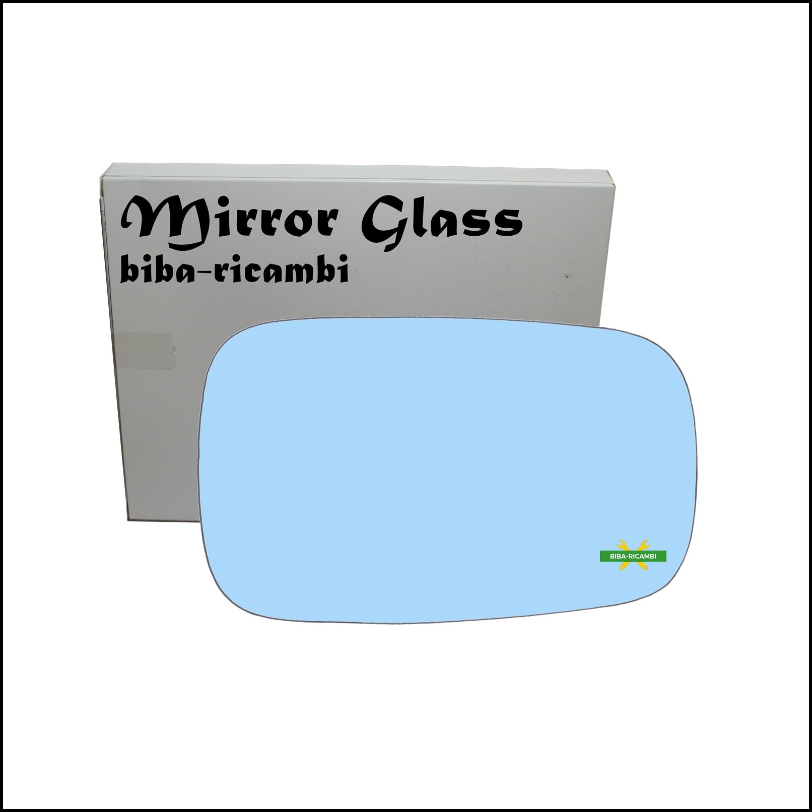 Vetro Specchio Retrovisore Azzuratto Lato Dx-Passeggero Per Renault Clio III (BR0/1) dal 2005-2009 BIBA-RICAMBI