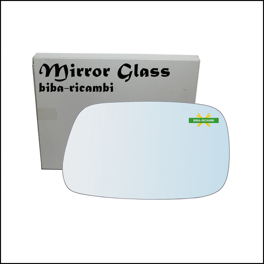 Vetro Specchio Retrovisore Lato Dx-Passeggero Per Toyota Avensis (T22) dal 1997-2003 BIBA-RICAMBI