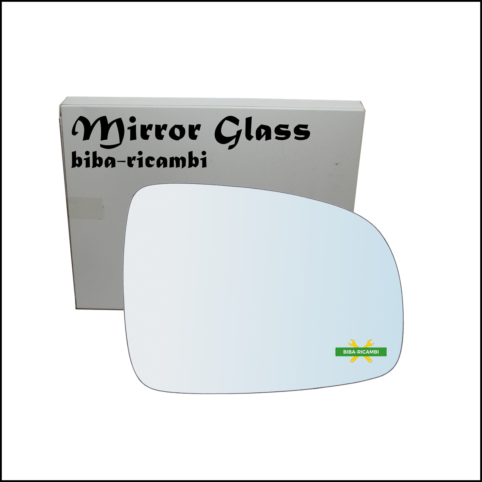 Vetro Specchio Retrovisore Lato Dx-Passeggero Per Nissan Note I (E11) dal 2005-2012 BIBA-RICAMBI