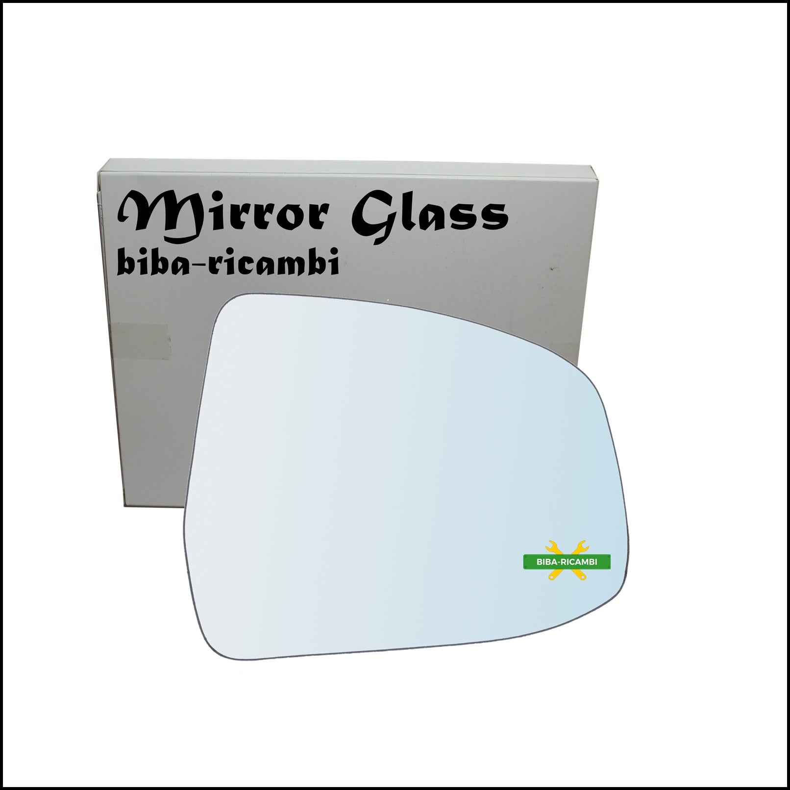 Vetro Specchio Retrovisore Lato Dx-Passeggero Per Ford Focus II (DA) solo dal 2007-2013 BIBA-RICAMBI