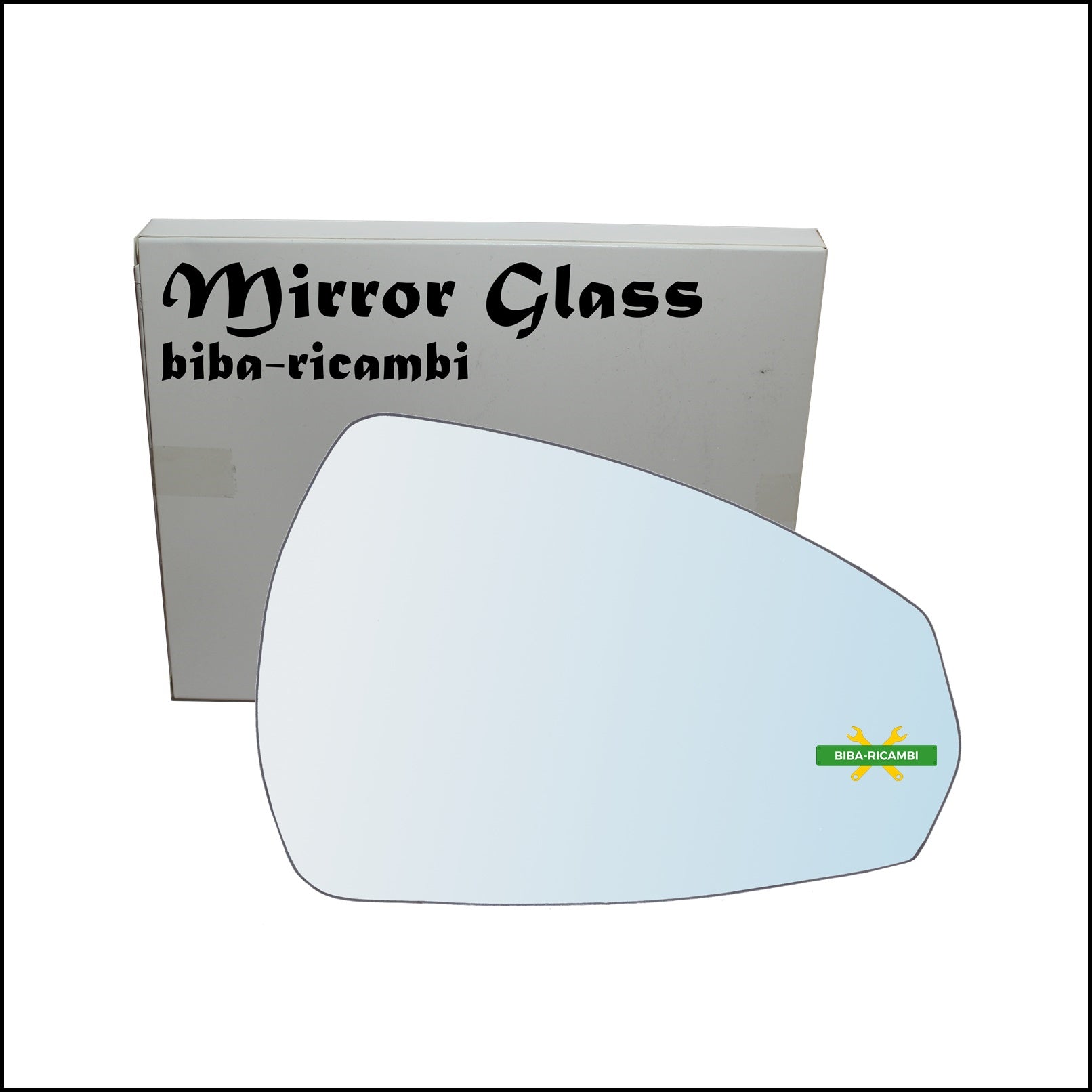 Vetro Specchio Retrovisore Lato Dx-Passeggero Per Audi A3 III (8V) dal 2012> BIBA-RICAMBI