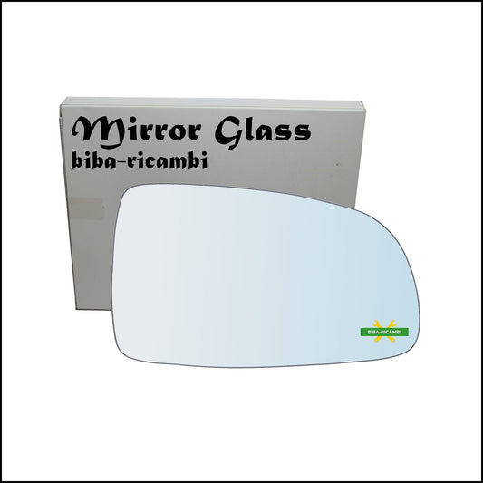Vetro Specchio Retrovisore Lato Dx-Passeggero Per Chevrolet Aveo (T250, T255) solo dal 2007-2010 BIBA-RICAMBI