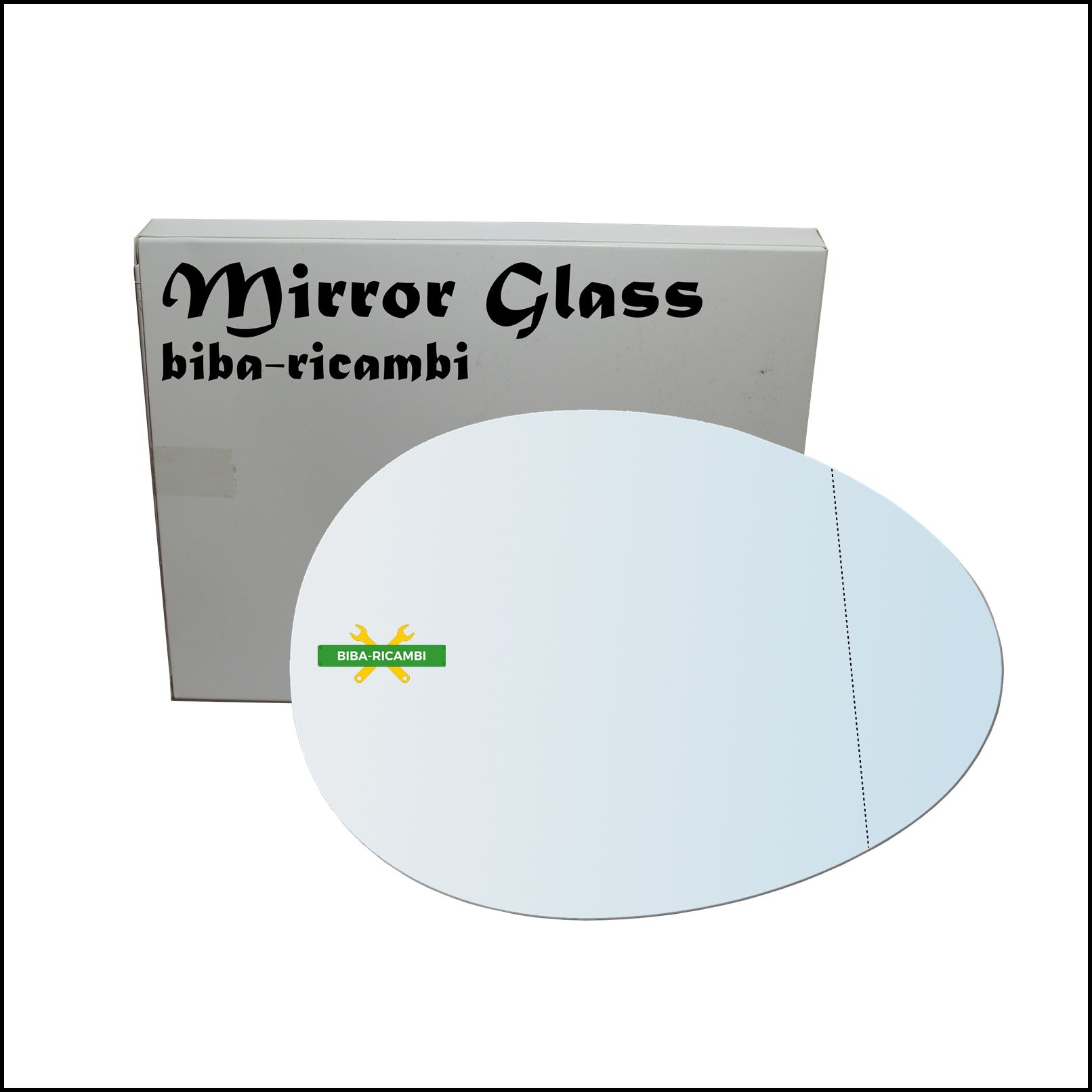 Vetro Specchio Retrovisore Asferico Lato Dx-Passeggero Per Mini Cooper (R59) Roadster dal 2011-2015 BIBA-RICAMBI