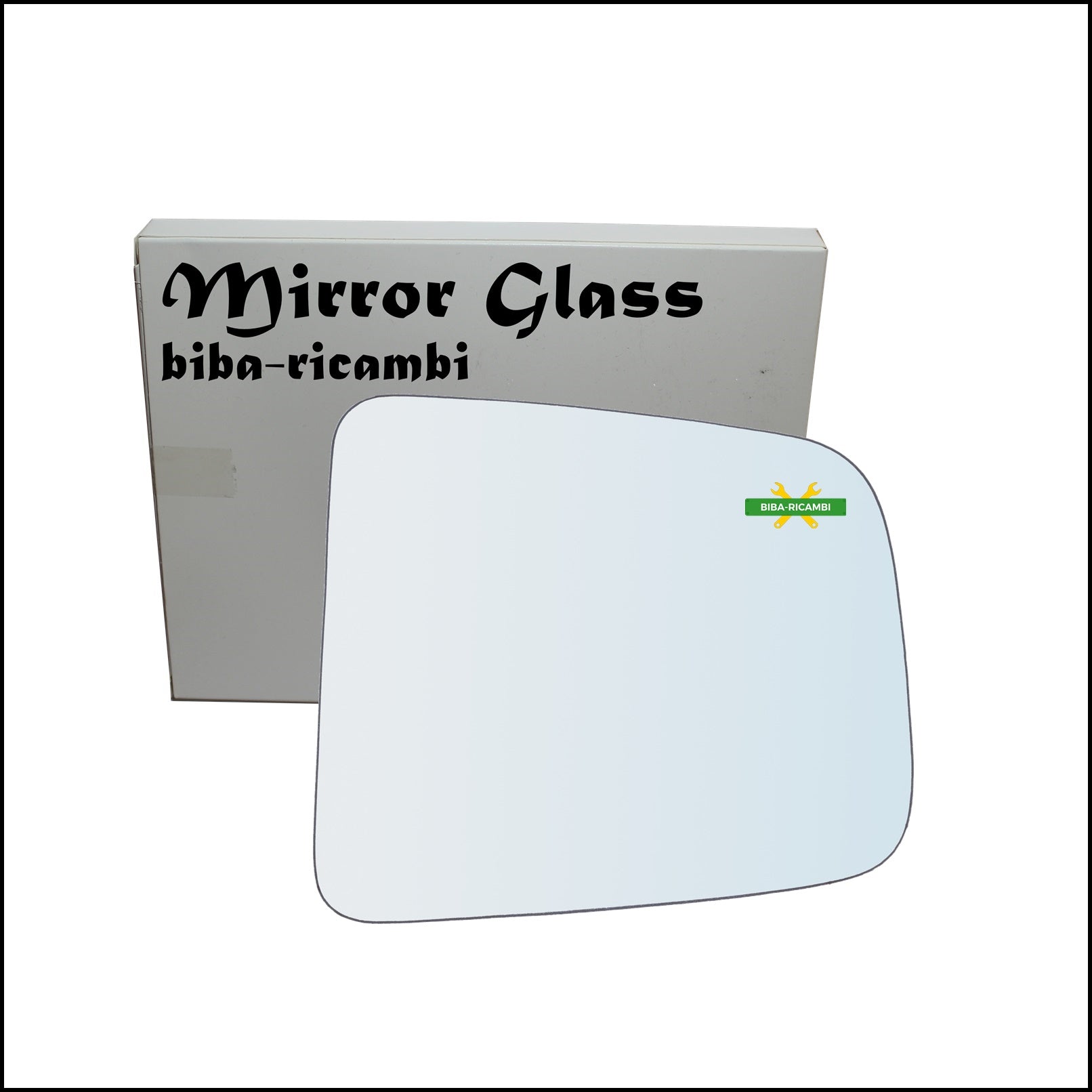 Vetro Specchio Retrovisore Lato Dx-Passeggero Per Ford Ranger II (ET) dal 2005-2012 BIBA-RICAMBI
