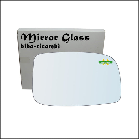 Vetro Specchio Retrovisore Lato Dx-Passeggero Per Toyota Prius II (W2) dal 2003-2009 BIBA-RICAMBI
