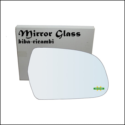 Vetro Specchio Retrovisore Lato Dx-Passeggero Per Audi A3 (8P) solo dal 2010-2012 BIBA-RICAMBI