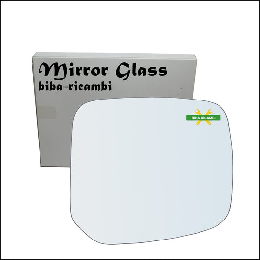 Vetro Specchio Retrovisore Lato Dx-Passeggero Per Mitsubishi L200 I (K7_T) solo dal 1999-2006 BIBA-RICAMBI