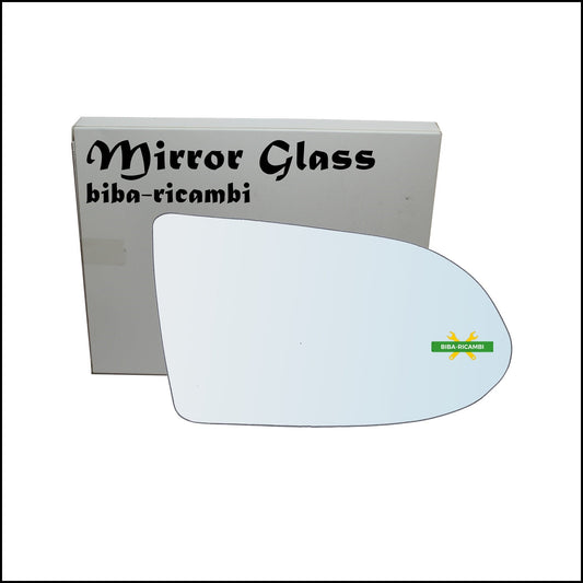 Vetro Specchio Retrovisore Lato Dx-Passeggero Per Opel Zafira A (T98) dal 1999-2005 BIBA-RICAMBI