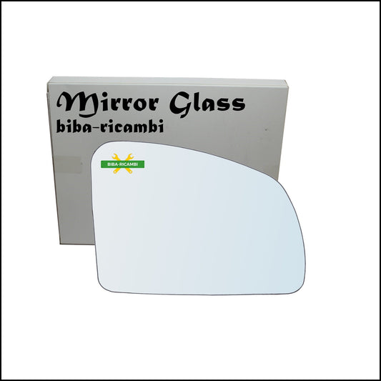 Vetro Specchio Retrovisore Lato Dx-Passeggero Per Opel Meriva A (X03) dal 2003-2010 BIBA-RICAMBI