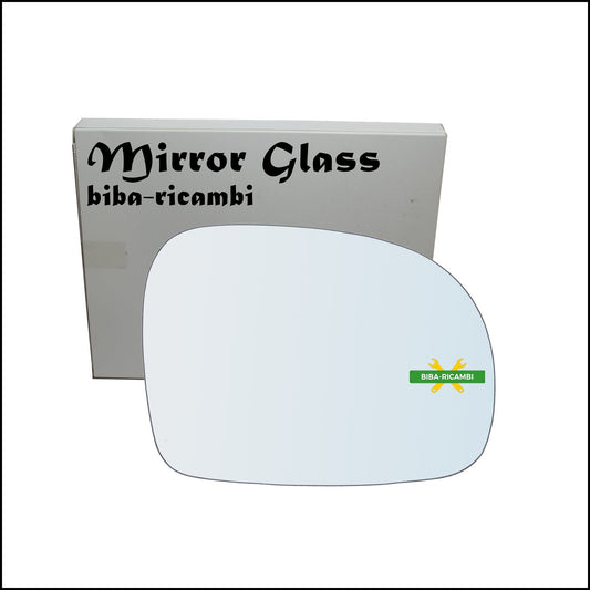 Vetro Specchio Retrovisore Lato Dx-Passeggero Per Mercedes Viano (W639) dal 2003-2011 BIBA-RICAMBI