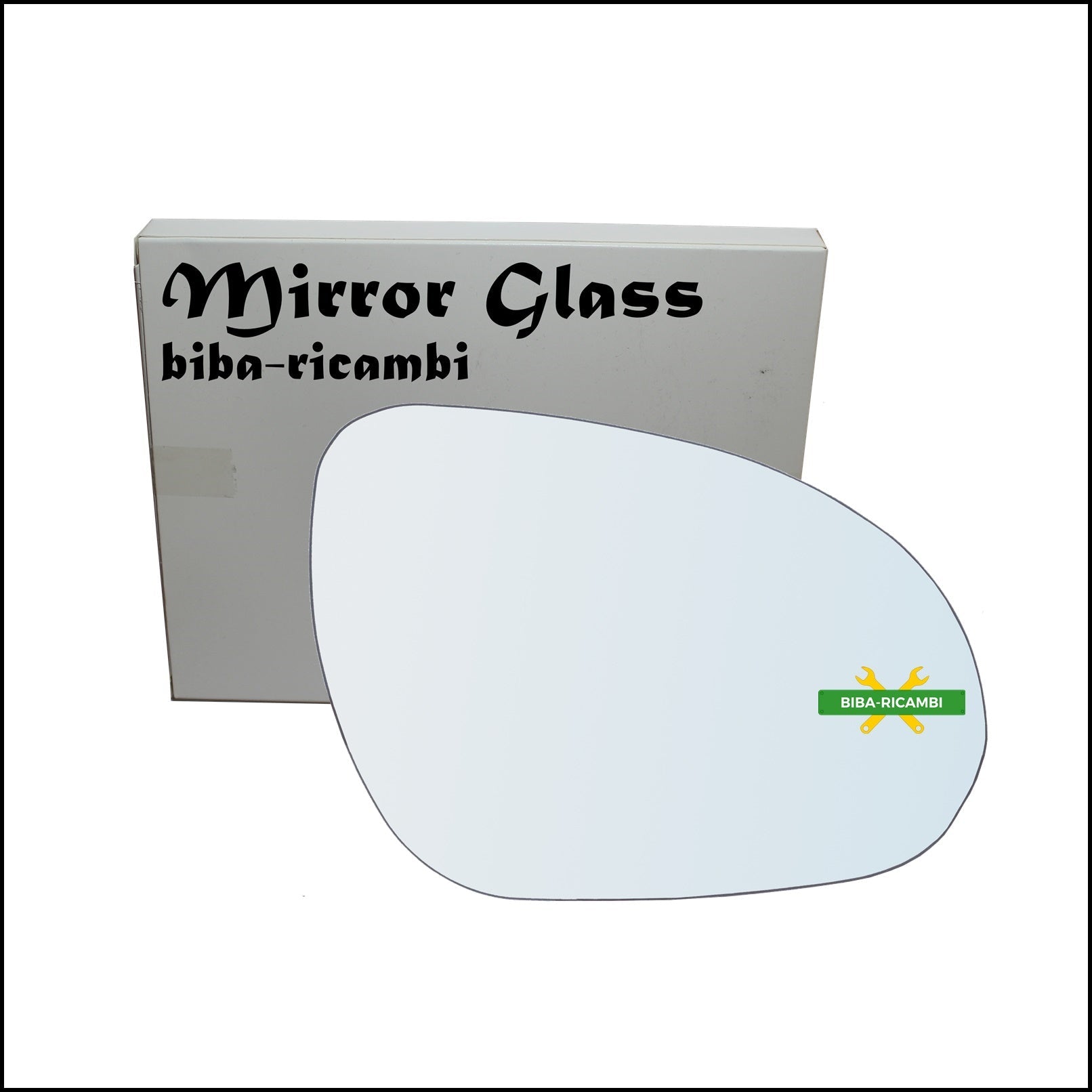 Vetro Specchio Retrovisore Lato Dx-Passeggero Per Hyundai i30 I (FD) dal 2007-2010 BIBA-RICAMBI