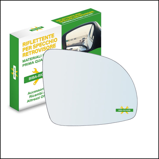 Vetro Specchio Retrovisore Lato Dx-Passeggero Per Kia Picanto I (SA) solo dal 2008-2011 BIBA-RICAMBI