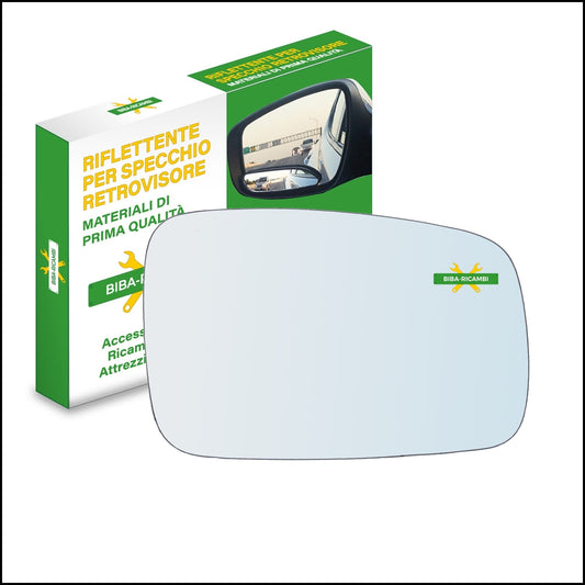 Vetro Specchio Retrovisore Lato Dx-Passeggero Per Kia Sorento I (JC) dal 2002-2009 BIBA-RICAMBI