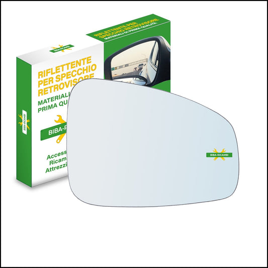 Vetro Specchio Retrovisore Lato Dx-Passeggero Per Renault Laguna III (BT0/1) dal 2007-2015 BIBA-RICAMBI