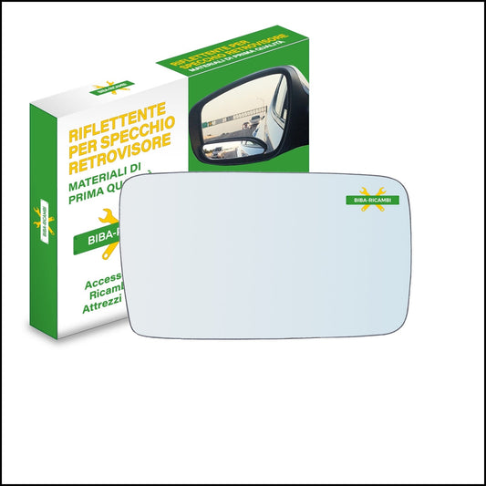 Vetro Specchio Retrovisore Cromato Lato Dx-Passeggero Per Seat Ibiza II (6K1) dal 1994-1999 BIBA-RICAMBI