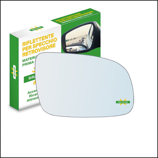 Vetro Specchio Retrovisore Cromato Lato Dx-Passeggero Per Opel Sintra (APV) dal 1996-1999 BIBA-RICAMBI