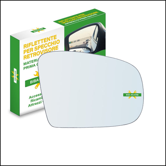 Vetro Specchio Retrovisore Lato Dx-Passeggero Per Mercedes GL I (X164) solo dal 2006-2009 BIBA-RICAMBI