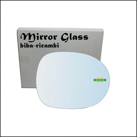 Vetro Specchio Retrovisore Cromato Lato Dx-Passeggero Per Honda Civic VIII (FN,FK) dal 2005-2011 BIBA-RICAMBI