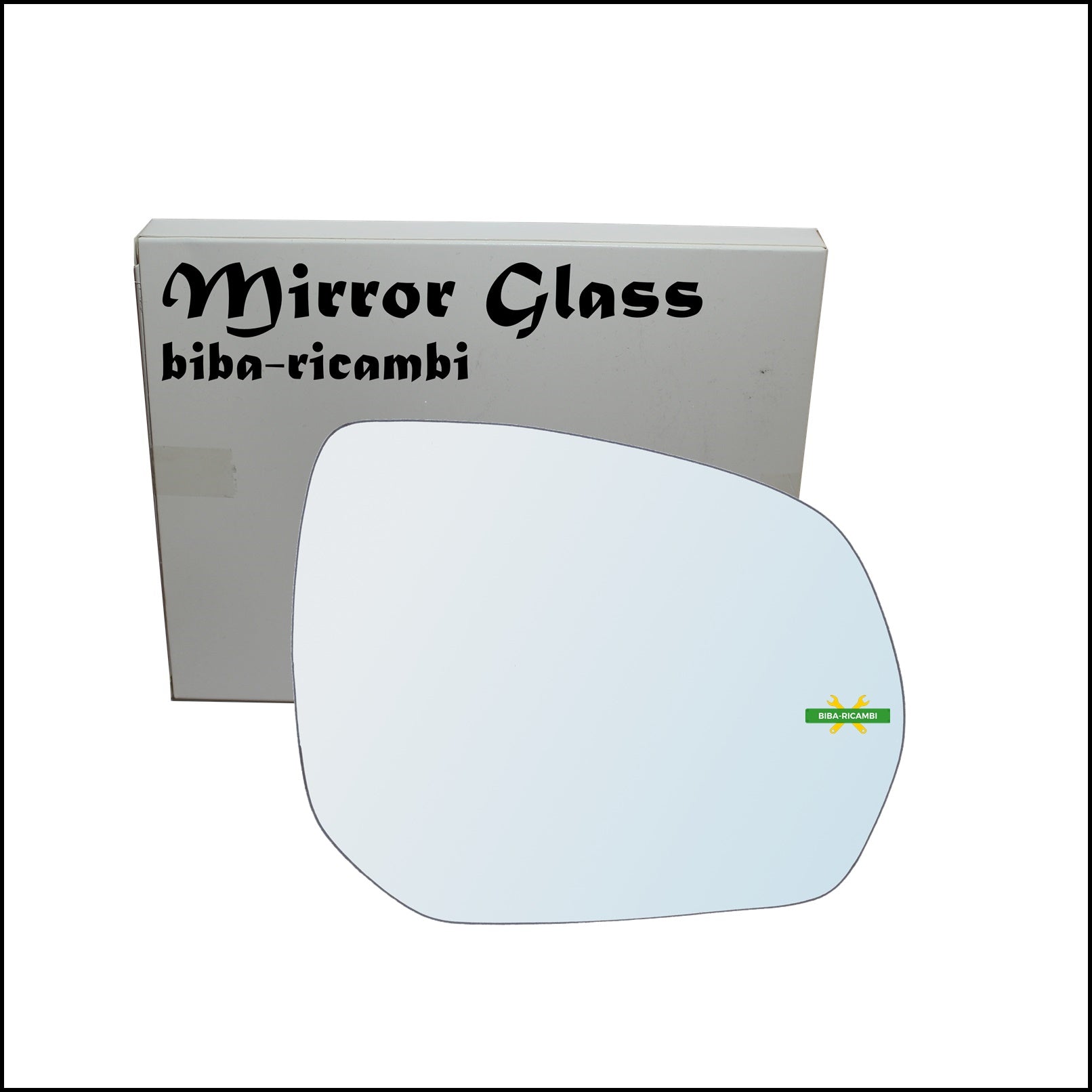Vetro Specchio Retrovisore Cromato Lato Dx-Passeggero Per Citroen C4 Picasso I dal 2006-2013 BIBA-RICAMBI