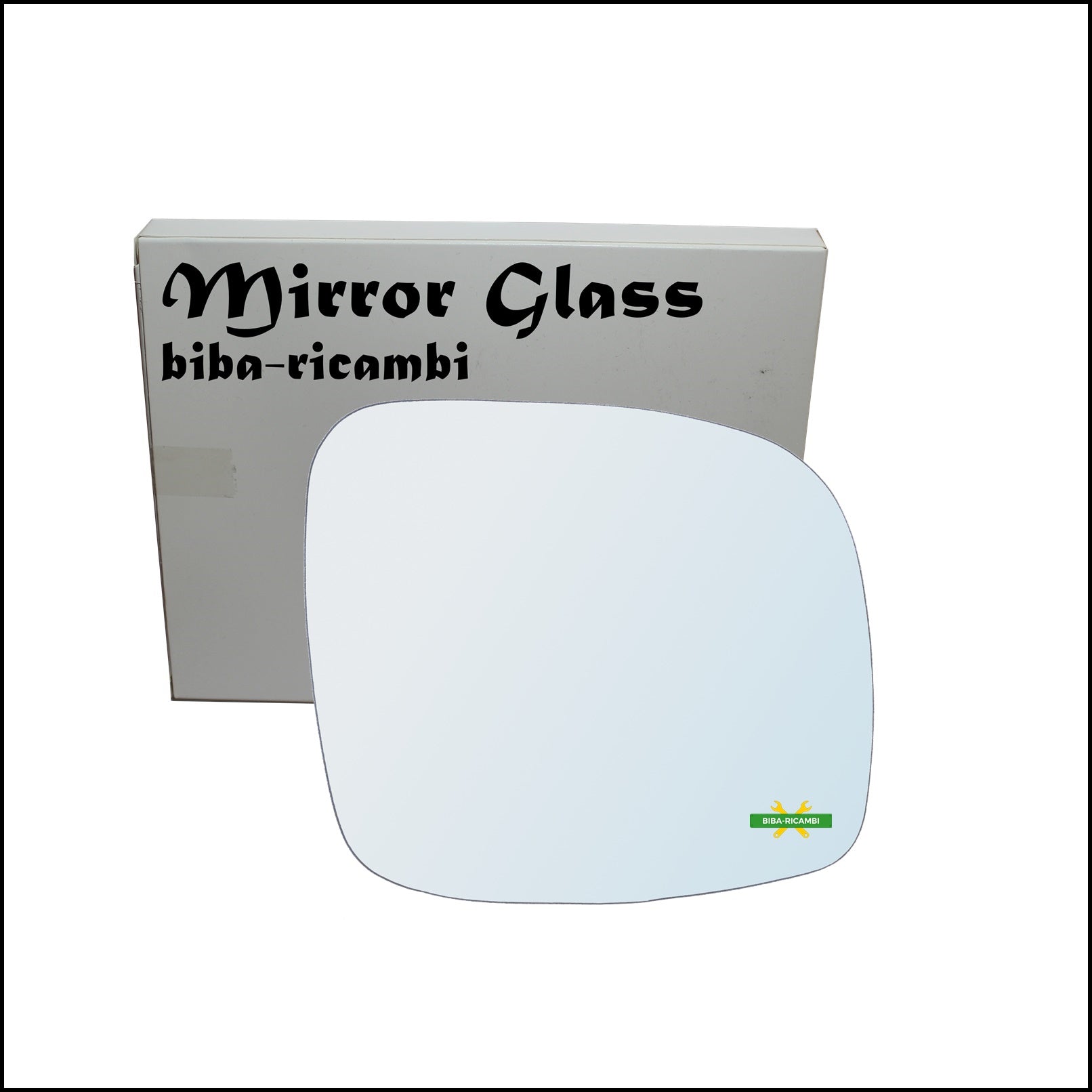 Vetro Specchio Retrovisore Cromato Lato Dx-Passeggero Per Lancia Voyager (404) dal 2011> BIBA-RICAMBI