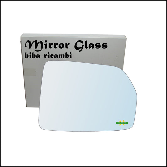 Vetro Specchio Retrovisore Cromato Lato Dx-Passeggero Per Kia Sportage II (JE) dal 2004-2009 BIBA-RICAMBI