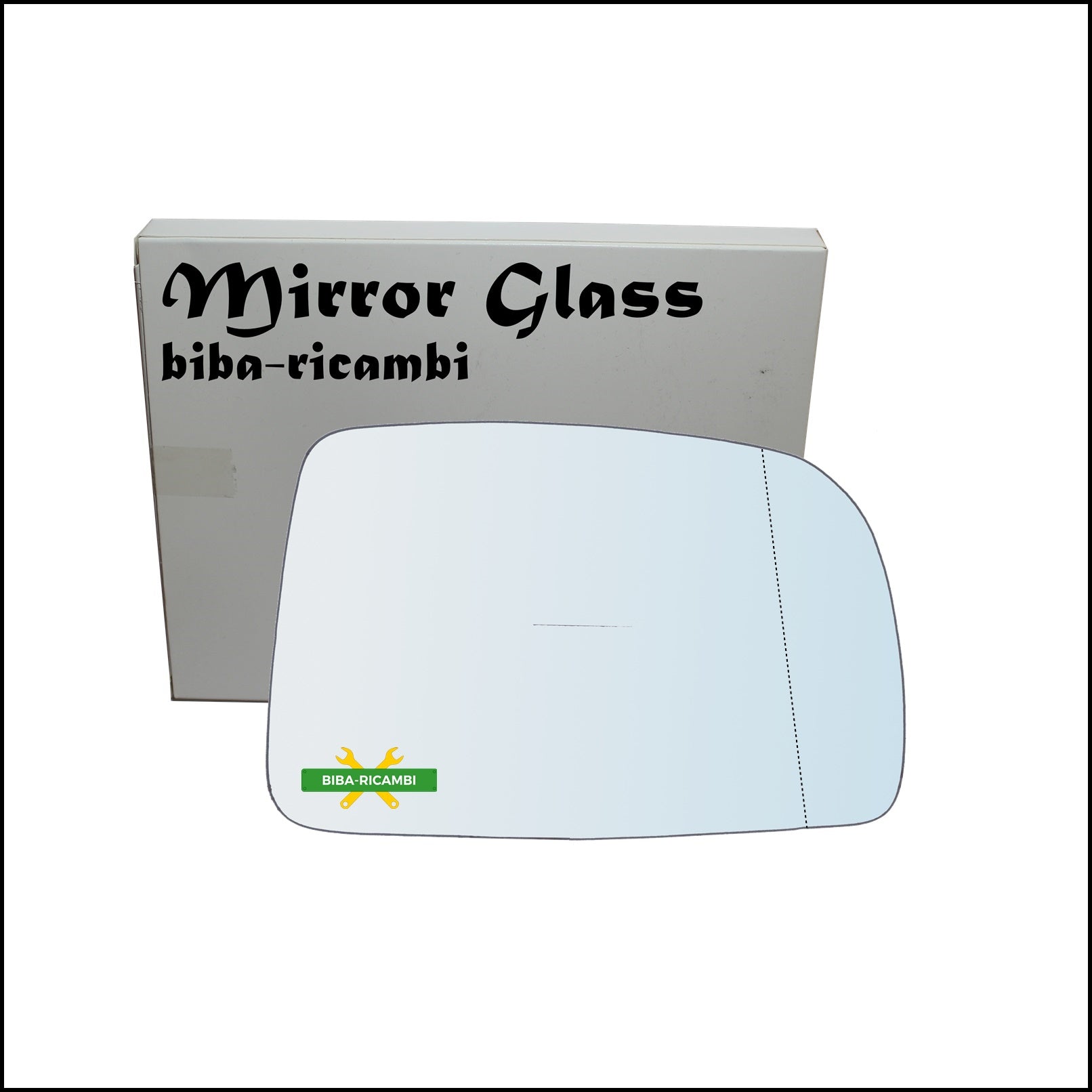 Vetro Specchio Retrovisore Asferico Lato Dx-Passeggero Per Hyundai Trajet (FO) dal 2000-2008 BIBA-RICAMBI