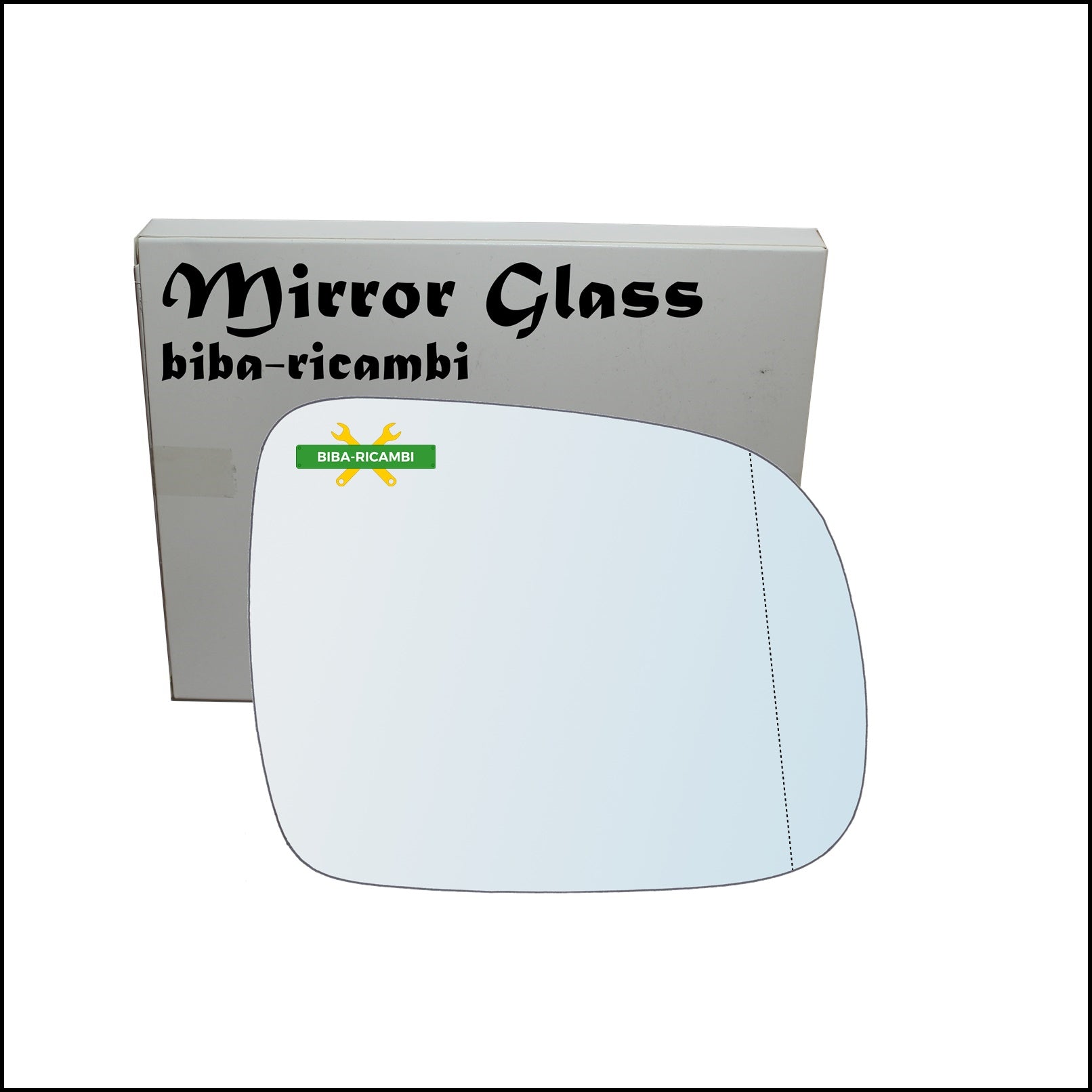 Vetro Specchio Retrovisore Asferico Lato Dx-Passeggero Per Lexus Rx (U3) dal 2003-2008 BIBA-RICAMBI