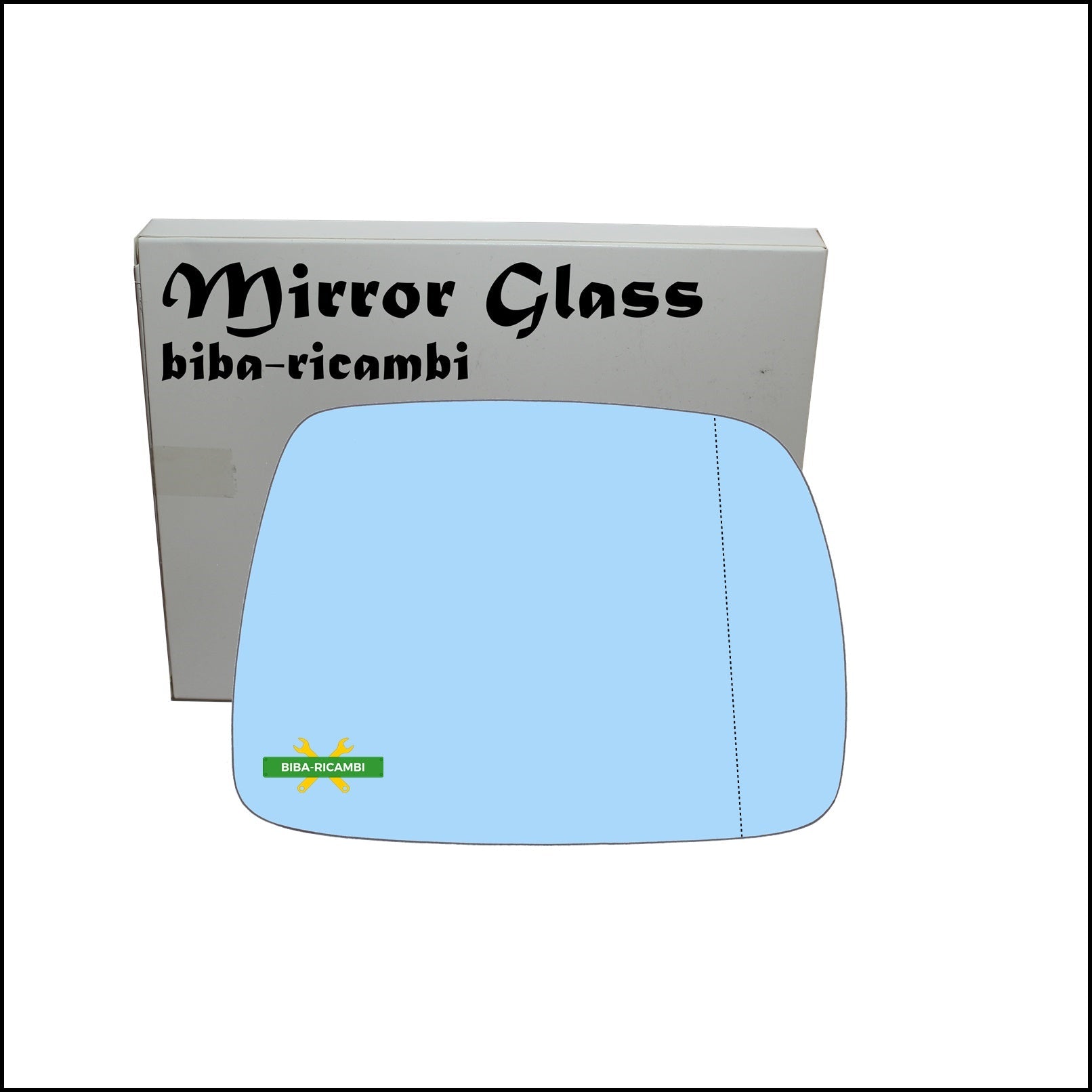 Vetro Specchio Blue Asferico Lato Dx-Passeggero Per  Jeep Grand Cherokee III Limited (WH) dal 2004-2011 BIBA-RICAMBI