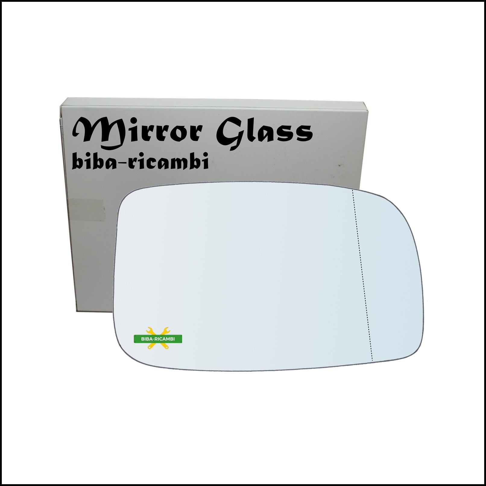 Vetro Specchio Retrovisore Asferico Lato Dx-Passeggero Per Subaru Justy IV dal 2007-2010 BIBA-RICAMBI