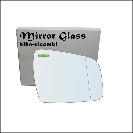 Vetro Specchio Retrovisore Asferico Lato Dx-Passeggero Per Opel Zafira B (A05) solo dal 2008-2015 BIBA-RICAMBI