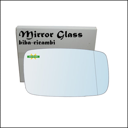 Vetro Specchio Retrovisore Cromato Asferico Lato Dx-Passeggero Per Volvo 940 II dal 1994-1998 BIBA-RICAMBI
