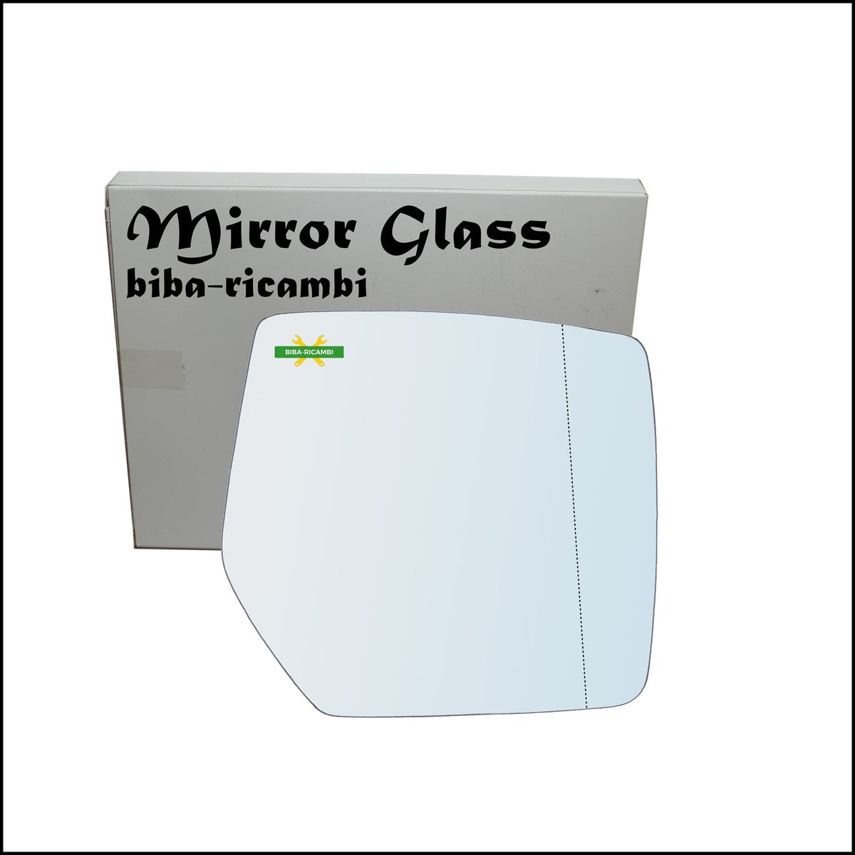 Vetro Specchio Retrovisore Cromato Asferico Lato Dx-Passeggero Per Jeep Patriot (MK74) dal 2007> BIBA-RICAMBI