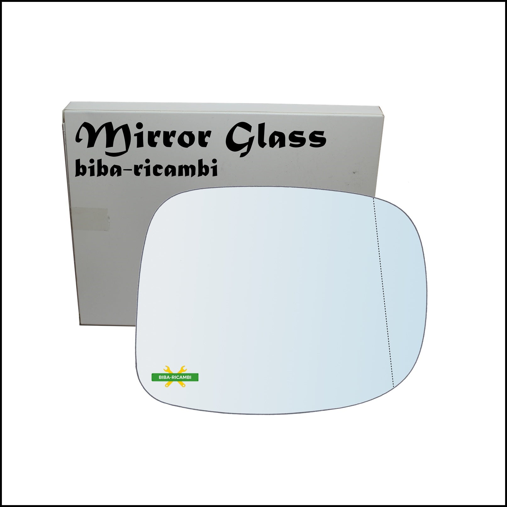 Vetro Specchio Retrovisore Asferico Lato Dx-Passeggero Per Honda Civic IX (FK) dal 2012-2016 BIBA-RICAMBI