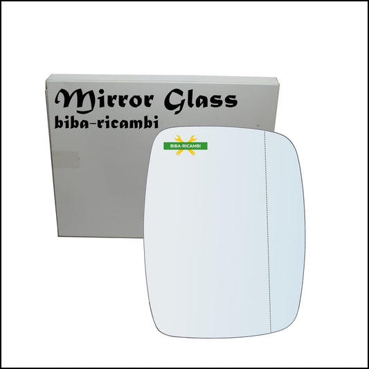 Vetro Specchio Retrovisore Asferico Lato Dx-Passeggero Per Mercedes Vito I (W638) dal 1996-2003 BIBA-RICAMBI