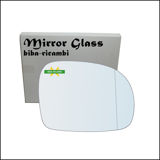 Vetro Specchio Retrovisore Asferico Lato Dx-Passeggero Per Mercedes Viano (W639) dal 2003-2011 BIBA-RICAMBI