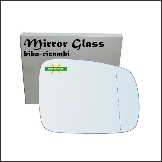Vetro Specchio Retrovisore Asferico Lato Dx-Passeggero Per Hyundai Terracan (HP) dal 2001-2008 BIBA-RICAMBI