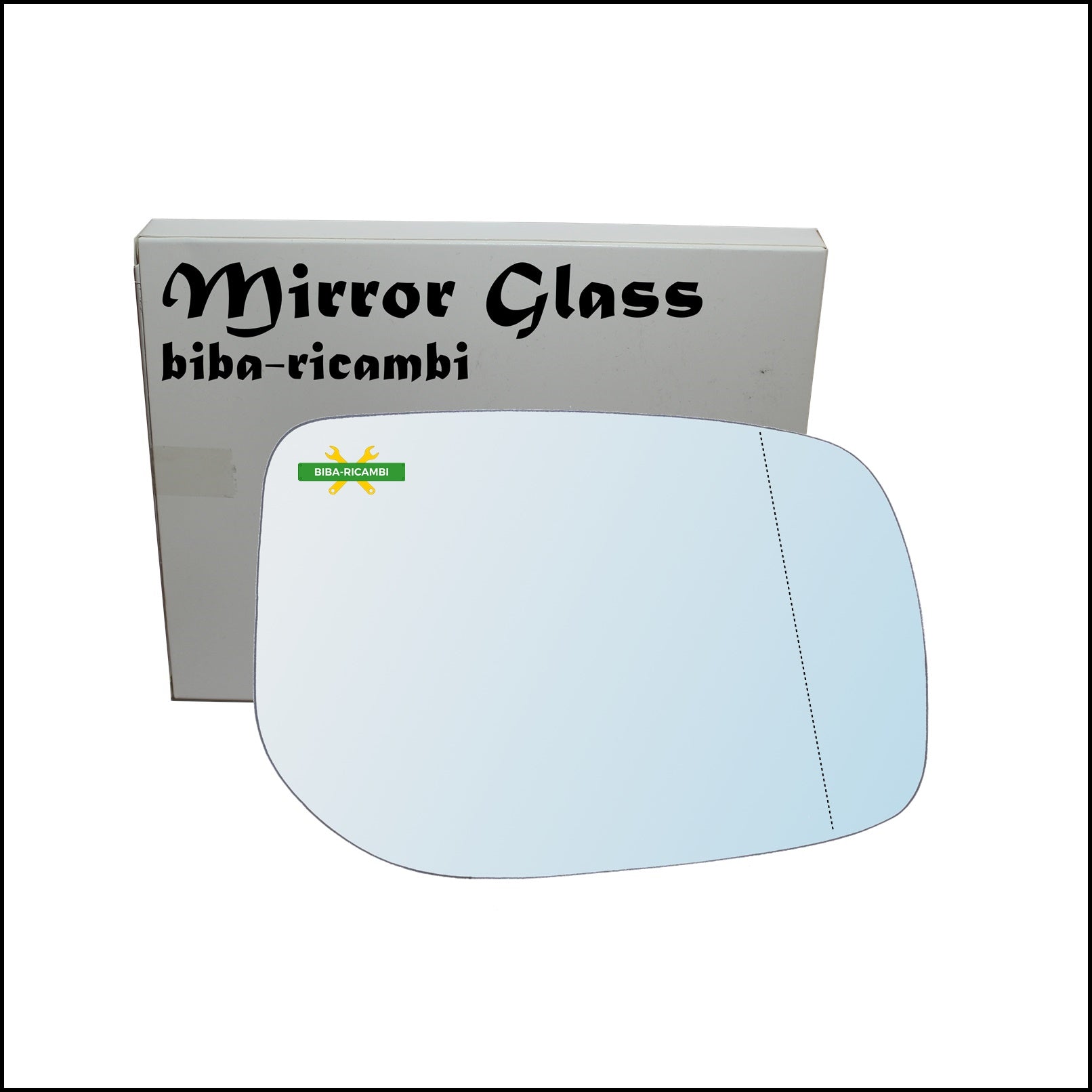 Vetro Specchio Retrovisore Asferico Lato Dx-Passeggero Per Toyota Urban Cruiser dal 2007> BIBA-RICAMBI