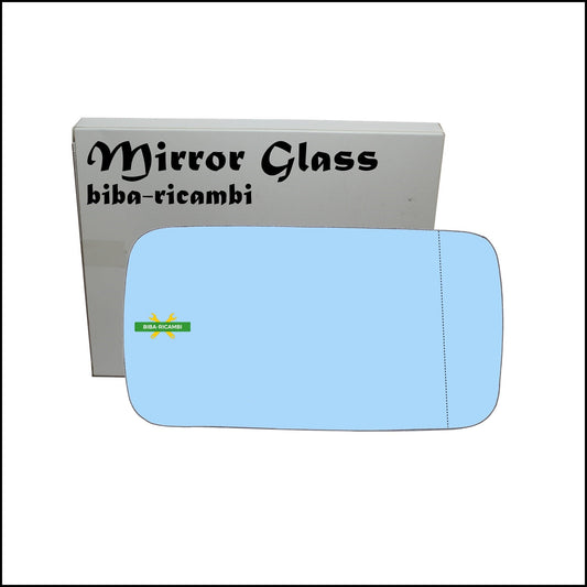 Vetro Specchio Retrovisore Azzuratto Asferico Lato Dx-Passeggero Per Lancia Delta II (836) dal 1993-1999 BIBA-RICAMBI