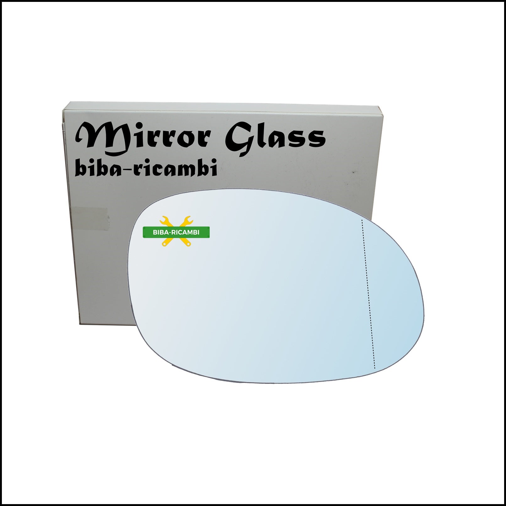 Vetro Specchio Retrovisore Asferico Lato Dx-Passeggero Per Chrysler PT-Cruiser dal 2000-2010 BIBA-RICAMBI