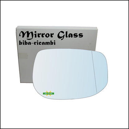 Vetro Specchio Retrovisore Asferico Lato Dx-Passeggero Per Honda Insight II (ZE) dal 2009&gt; BIBA-RICAMBI