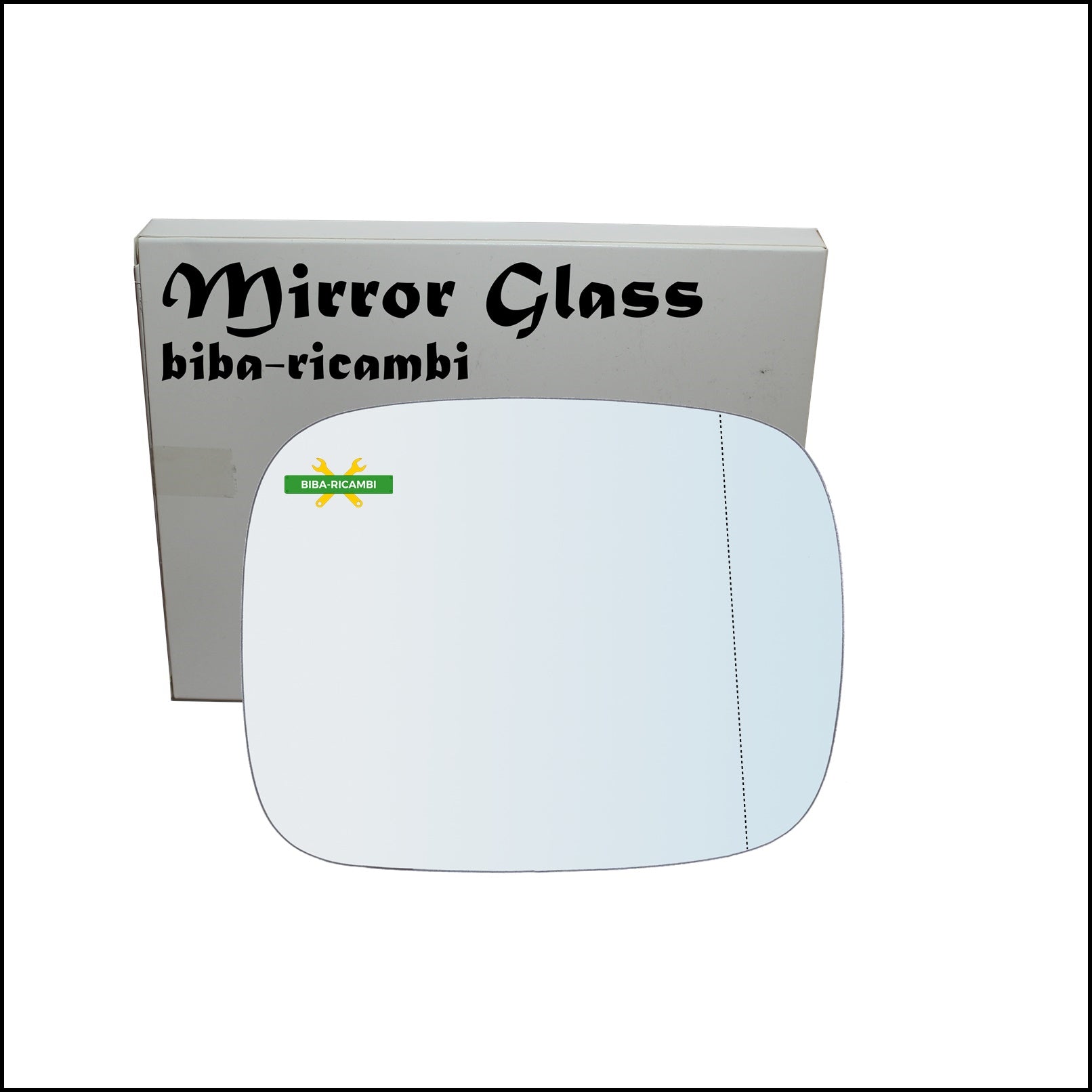 Vetro Specchio Retrovisore Cromato Asferico Lato Dx-Passeggero Per Volvo XC70 II (136) dal 2007> BIBA-RICAMBI