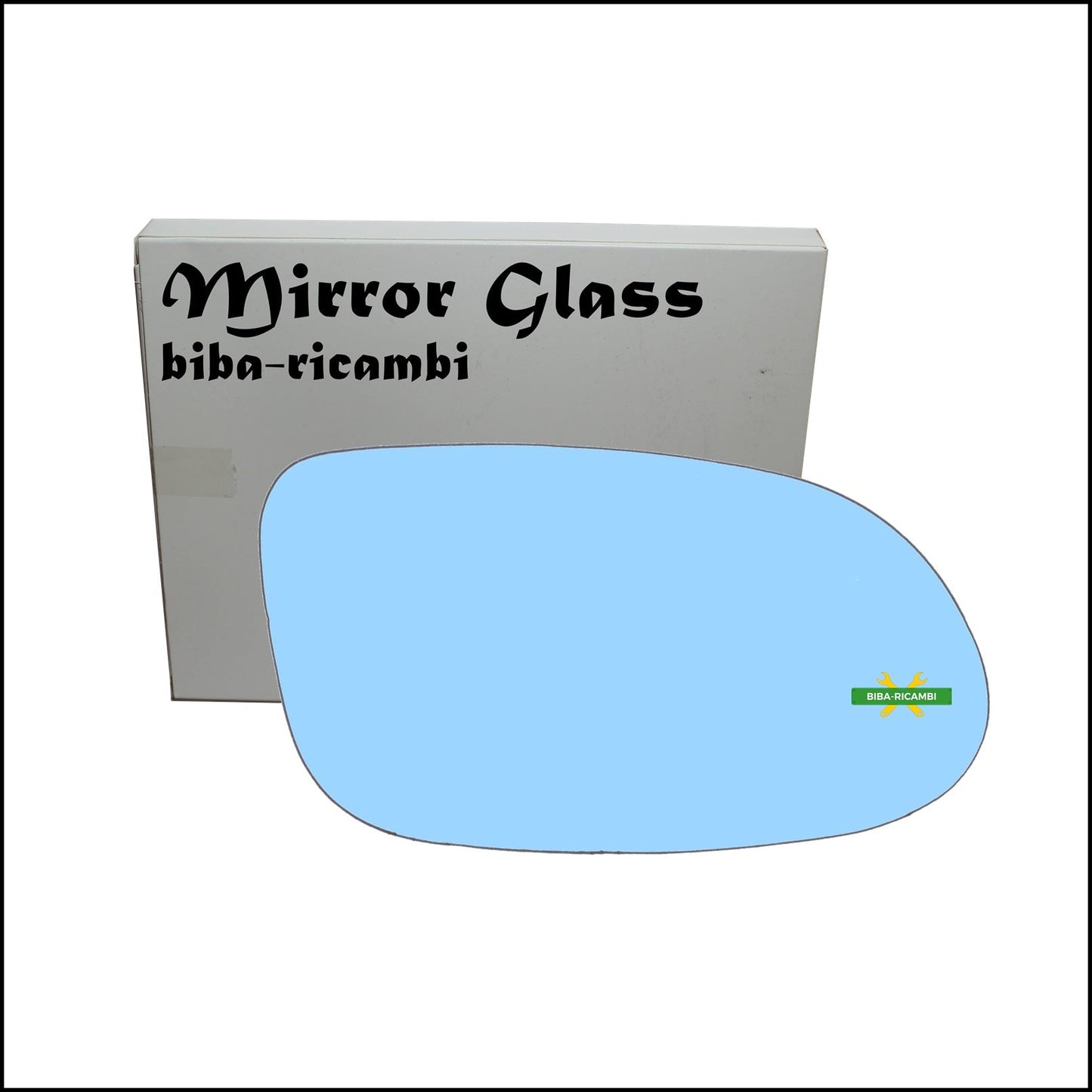 Vetro Specchio Retrovisore Blue Lato Dx-Passeggero Per Mercedes Benz CLK I (C208) dal 1997-2003 BIBA-RICAMBI