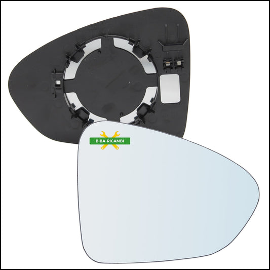Piastra Specchio Retrovisore Lato Dx-Passeggero Per Fiat Tipo II (356) dal 2015&gt; BIBA-RICAMBI
