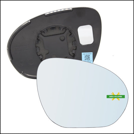 Piastra Retrovisore Termica Lato Dx-Passeggero Per Nissan Cube (Z12) solo dal 2008-2013 BIBA-RICAMBI