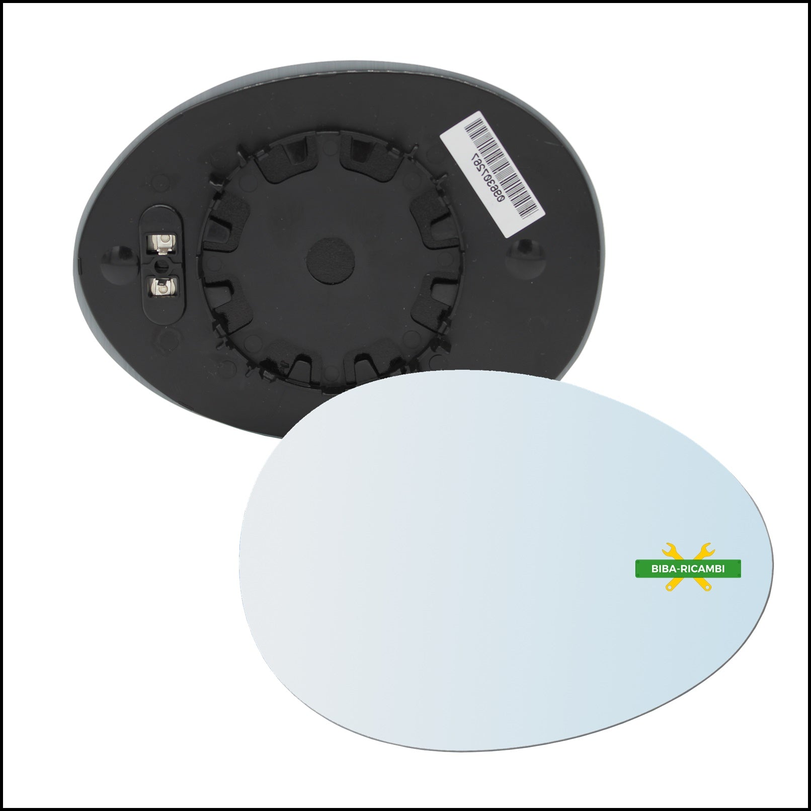 Piastra Retrovisore Termica Lato Dx-Passeggero Per Mini Cooper (F55,F56) dal 2014&gt; BIBA-RICAMBI
