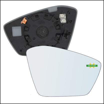 Piastra Retrovisore Termica Lato Dx-Passeggero Per Skoda Scala dal 2019&gt; BIBA-RICAMBI