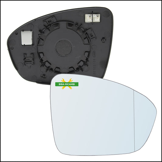 Piastra Retrovisore Termica Asferica Lato Dx-Passeggero Per Renault Megane IV dal 2015&gt; BIBA-RICAMBI