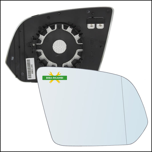 Piastra Retrovisore Termica Asferica Lato Dx-Passeggero Per Mercedes Classe V (W447) dal 2014&gt; BIBA-RICAMBI