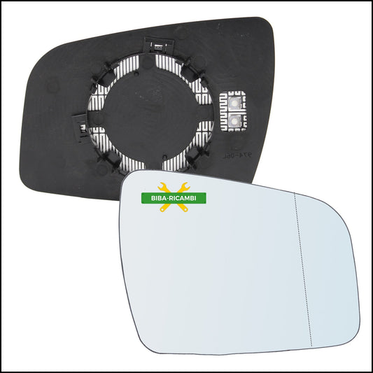 Piastra Retrovisore Termica Asferica Lato Dx-Passeggero Per Opel Zafira B solo dal 2008-2012&gt; BIBA-RICAMBI
