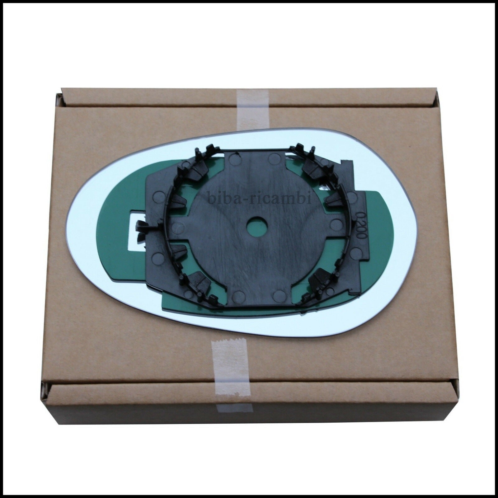 Piastra Specchio Asferico Lato Dx-Passeggero Per Lancia Ypsilon I (843) solo dal 2003-2007 BIBA-RICAMBI